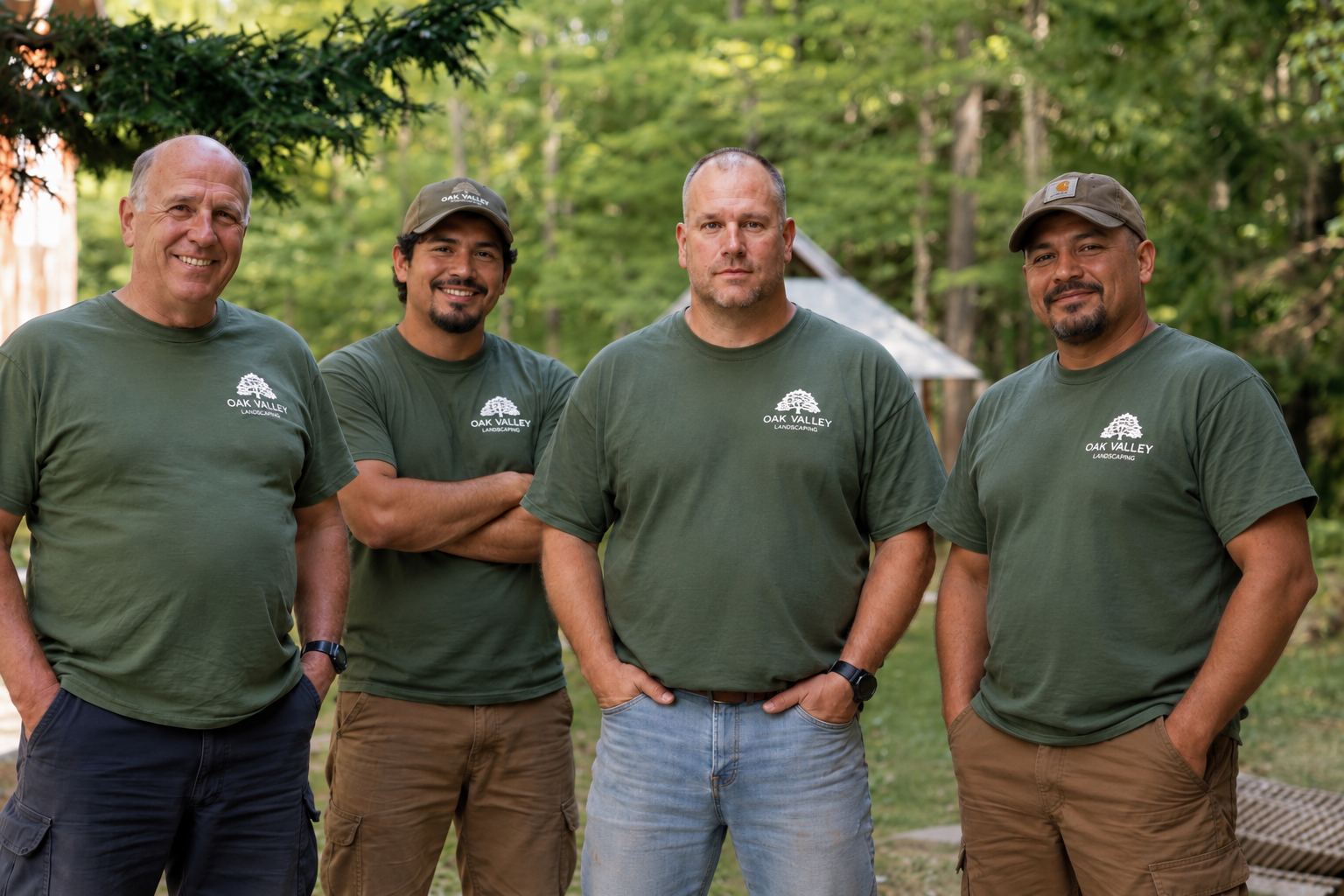 Oak Valley Landscaping team